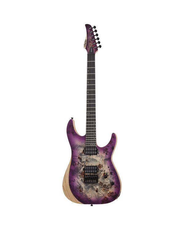 Schecter PMT Exclusive Reaper-6 Guitar, Aurora Burst