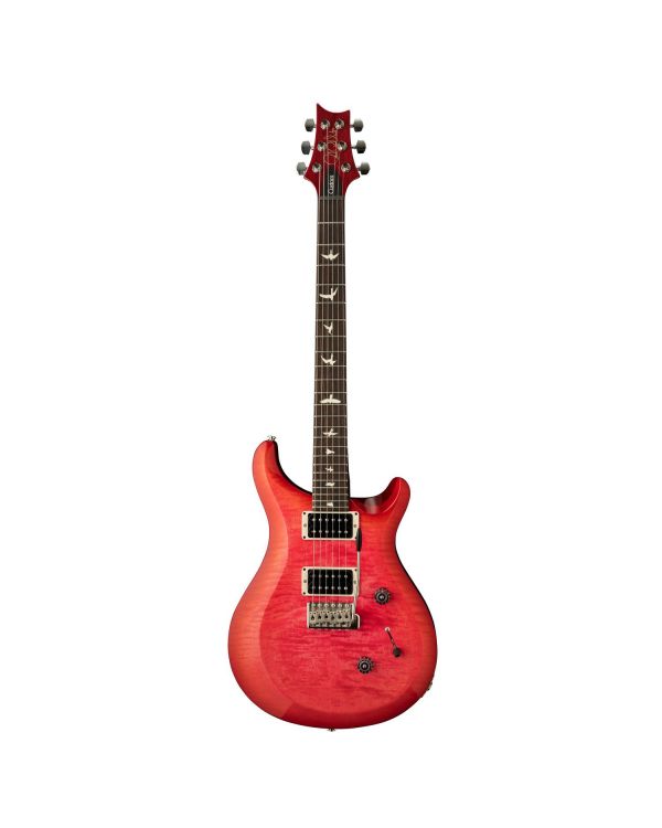 PRS S2 Custom 24 Guitar, Bonnie Pink Cherry Burst