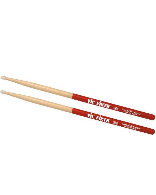 Vic Firth American Classic 5A Nylon Tip Drumsticks With Vic Grip