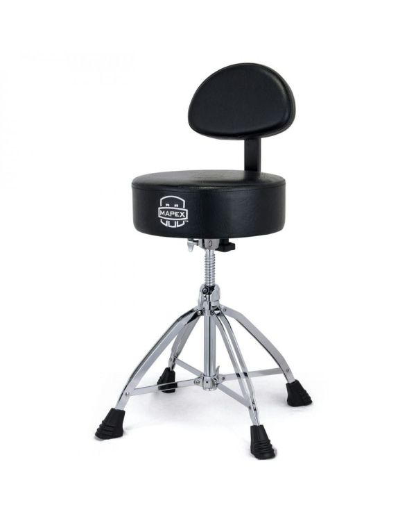 Mapex Round Seat with back rest T870 Drum throne
