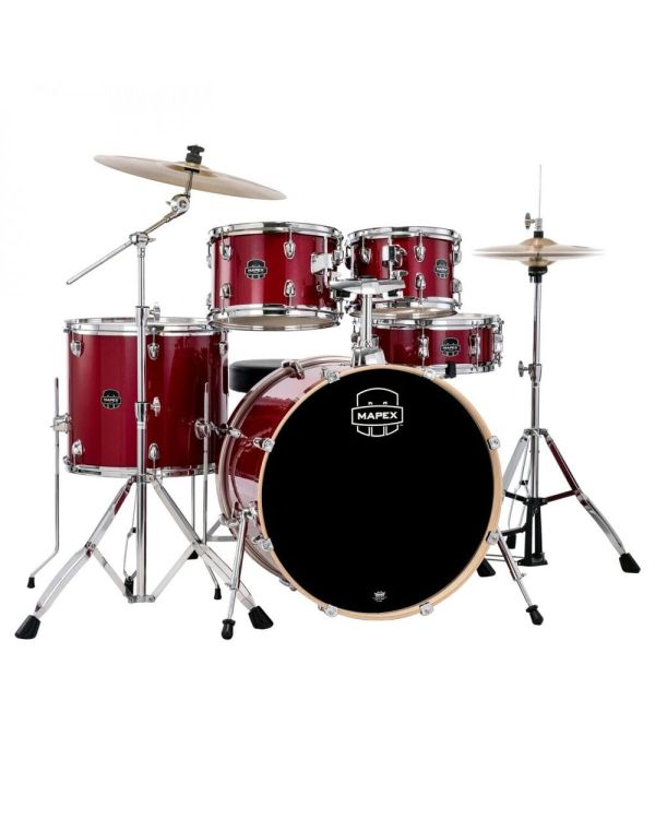 Mapex VE5294FTC-VM 5-piece Rock 22inch Drum Set Crimson Red Sparkle