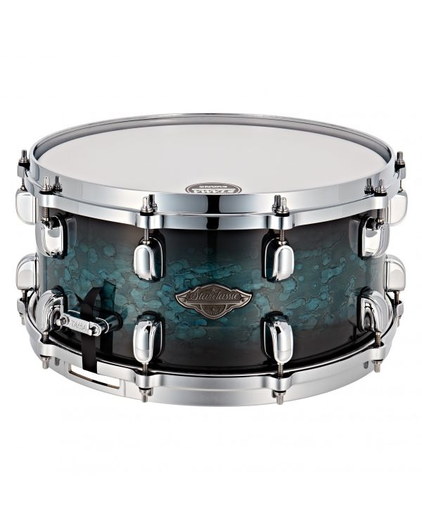 Tama Starclassic Performer 14 inch x6.5 inch Snare Drum - Molten Steel Blue Burst