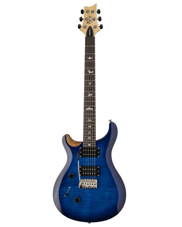PRS SE Lefty Custom 24 Guitar, Faded Blue Bust
