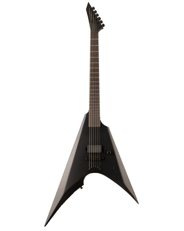 ESP LTD Arrow NT Black Metal Guitar, Black Satin