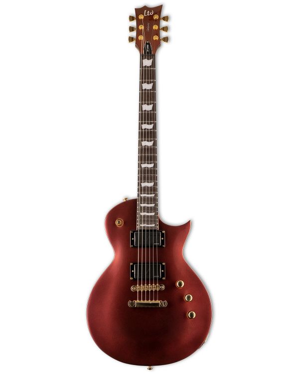 ESP LTD EC-1000 Singlecut Electric Guitar, Gold Andromeda