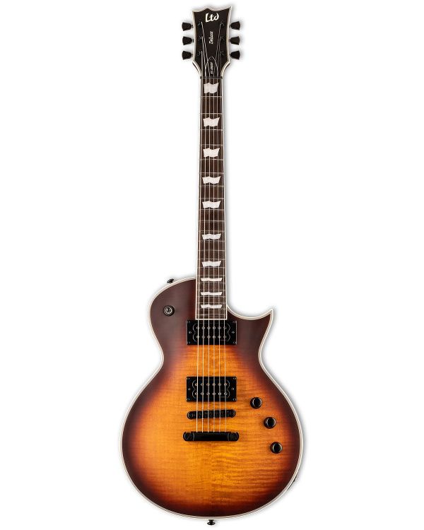ESP LTD EC-1000T CTM Singlecut Guitar, Tobacco Sunburst Satin