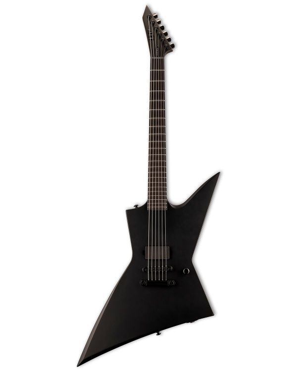 ESP LTD EX-Black Metal Guitar, Black Satin