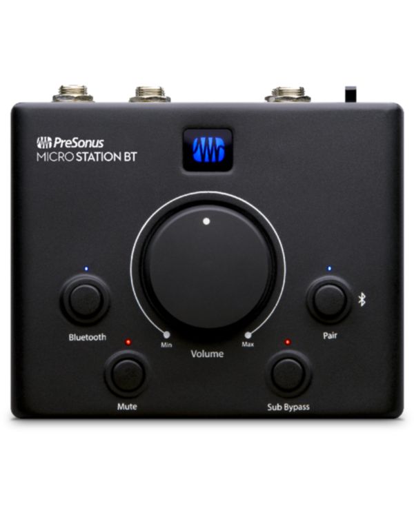 Presonus MicroStation BT 2.1 Bluetooth Studio Monitor Controller