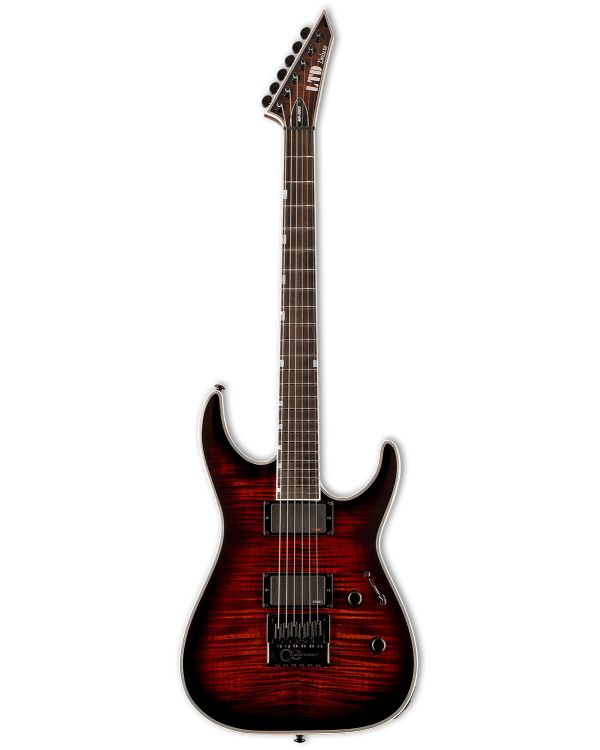 ESP LTD MH-1000 Evertune Guitar, Dark Brown Sunburst