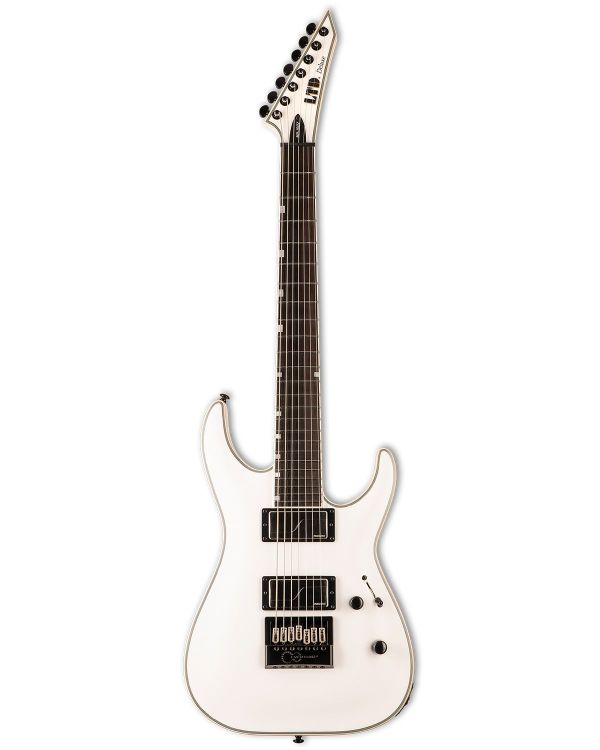 ESP LTD MH-1007 Evertune 7-String Guitar Snow White