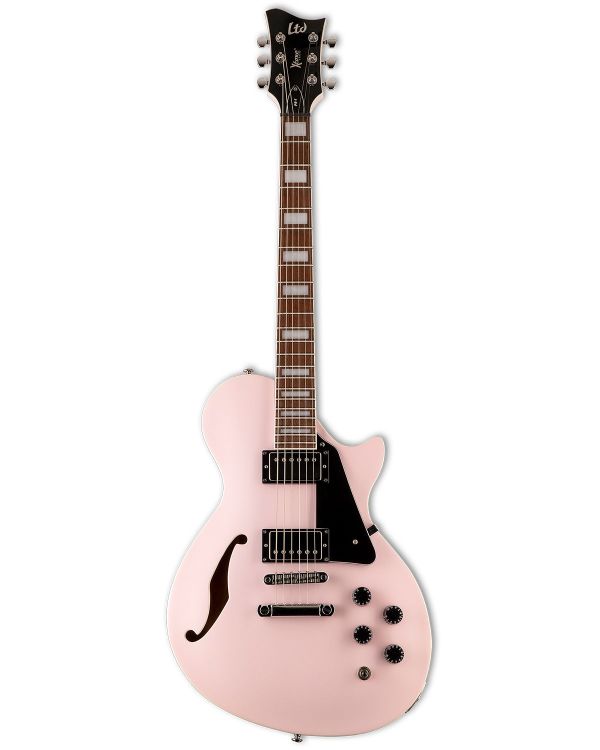 ESP LTD PS-1 PP XTONE Semi-Hollow Guitar, Pearl Pink