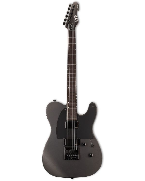 ESP LTD TE-1000 Evertune Electric Guitar, Charcoal Metallic Satin