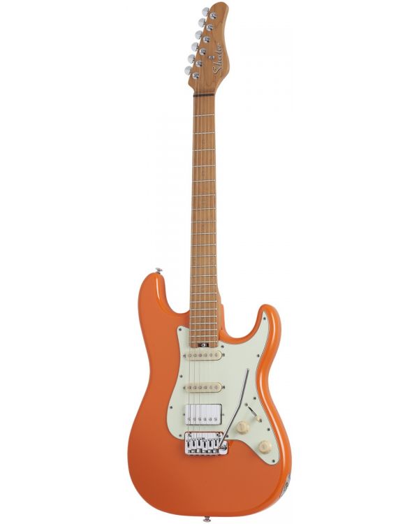 Schecter Nick Johnston Traditional HSS Electric Guitar, Atomic Orange