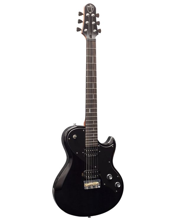 Shergold Provocateur SP02-SD Electric Guitar, Thru-Black