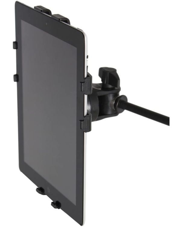 Gator Frameworks GFW-UTL-TBLTMNT iPad Tablet Tray with Microphone Stand Mount