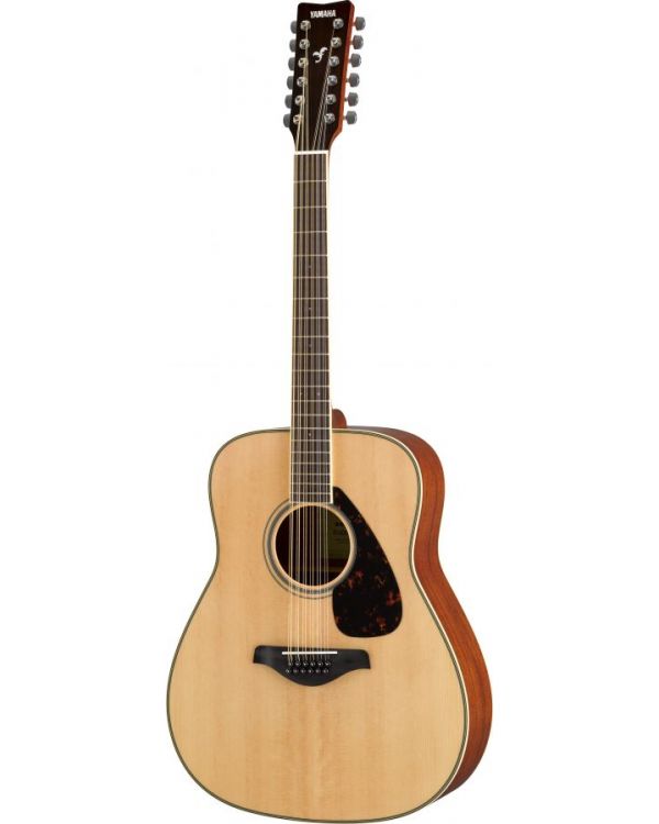 Yamaha FG820 MKII 12 String Acoustic Guitar, Natural