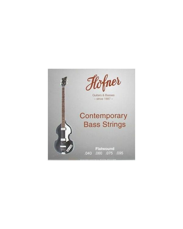 Hofner HCT1133B Flatwound Bass Strings 0.40-0.95