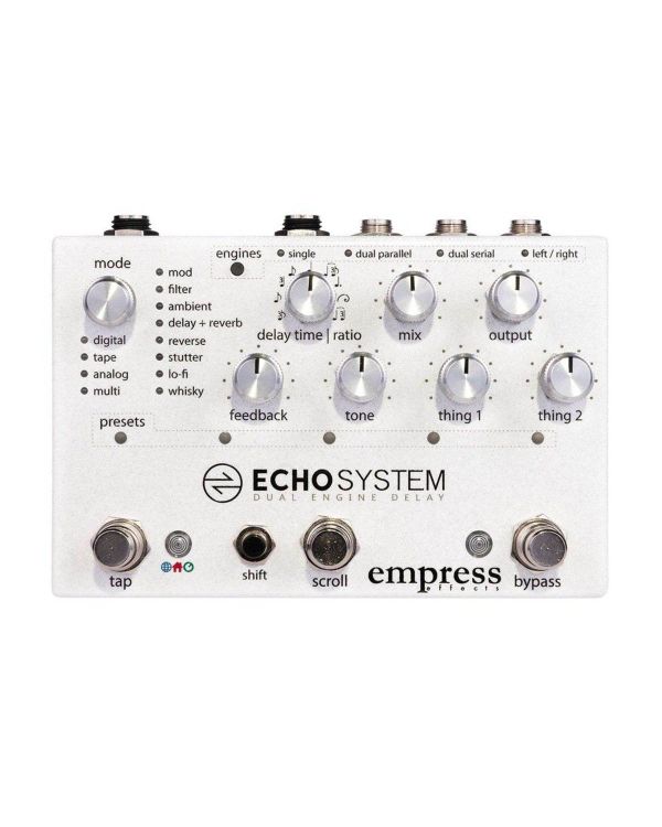 Empress Effects Echo System Delay Pedal