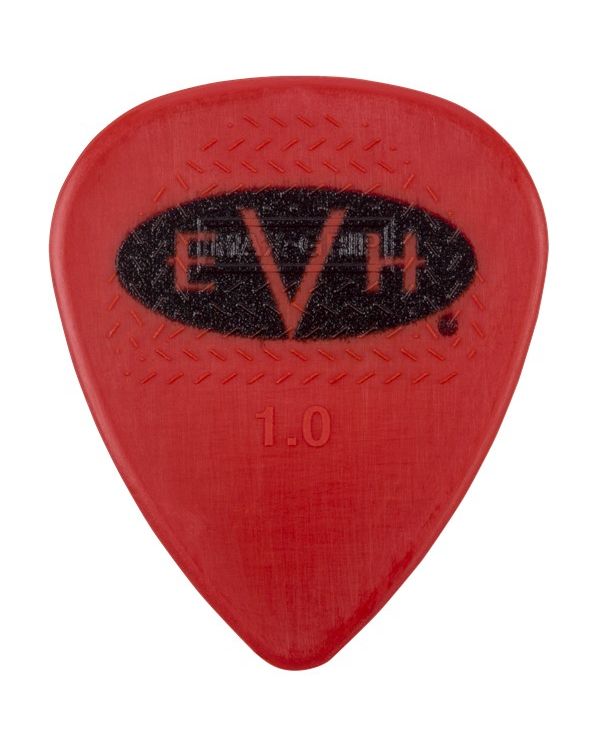 EVH Signature Picks, Red/Black 6 Pack, 1.00 mm 