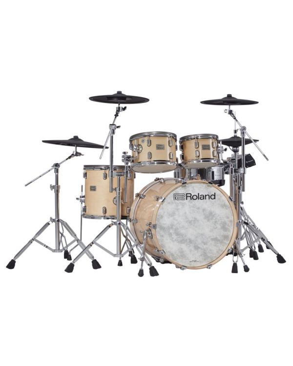 Roland VAD706 V-Drums Acoustic Design Kit, Gloss Natural
