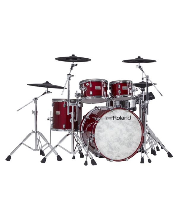 Roland VAD706 V-Drums Acoustic Design Kit, Gloss Cherry