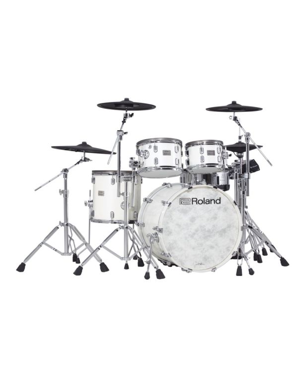Roland VAD706 V-Drums Acoustic Design Kit, Pearl White