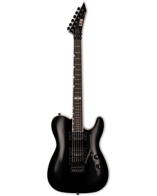 ESP LTD Eclipse 87 Singlecut Electric Guitar, Black
