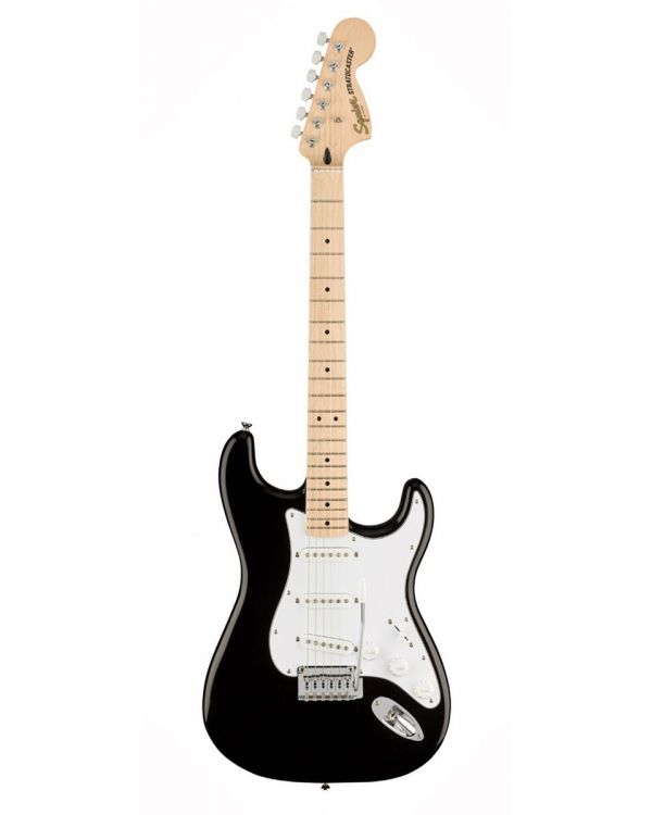 Squier Affinity Stratocaster MN, White PG, Black