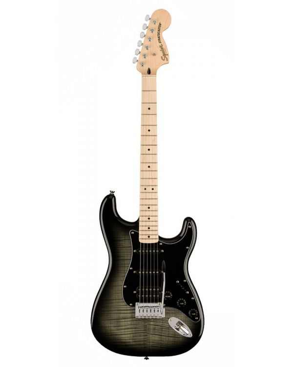 Squier Affinity Stratocaster FMT HSS MN, Black PG, Black Burst