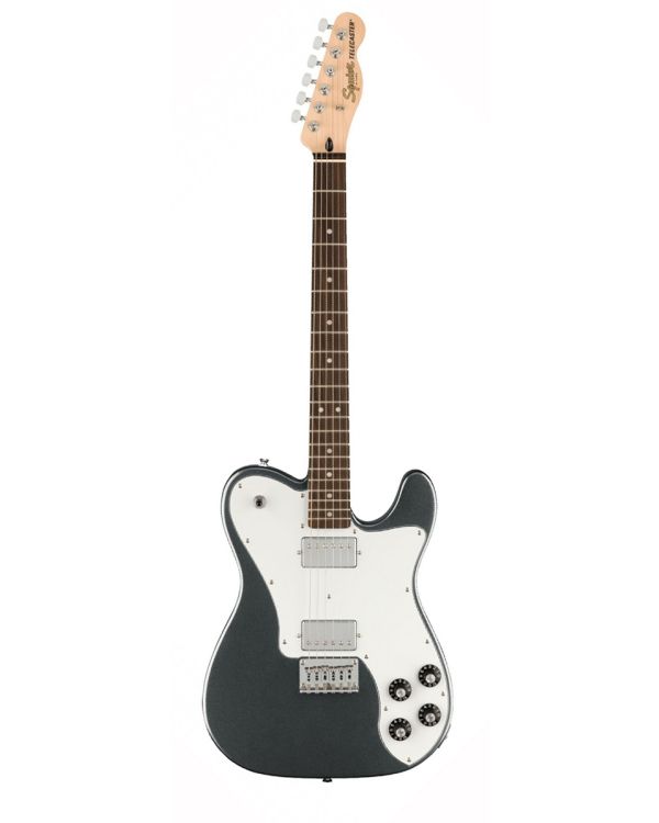 Squier Affinity Telecaster Deluxe LRL White PG, Charcoal Frost Metallic