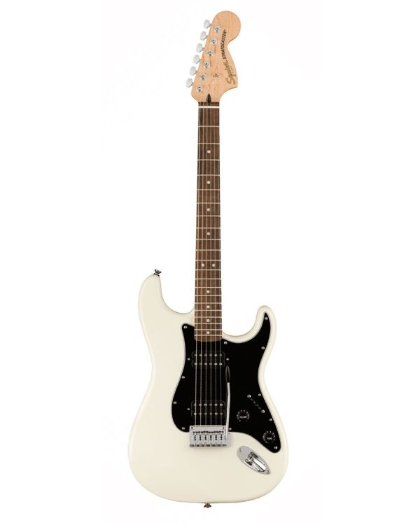 Squier Affinity Stratocaster HH LRL Black PG, Olympic White
