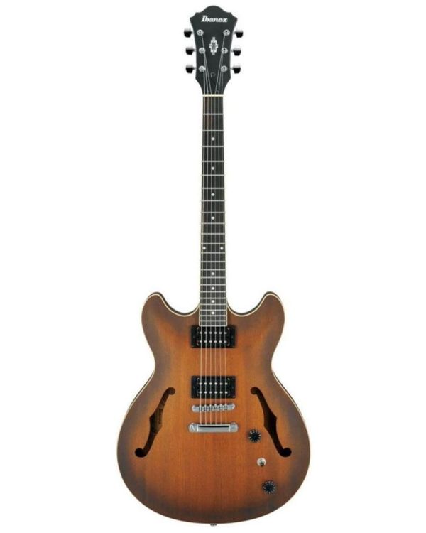Ibanez AS53 Hollow Electric Guitar Tobacco Flat
