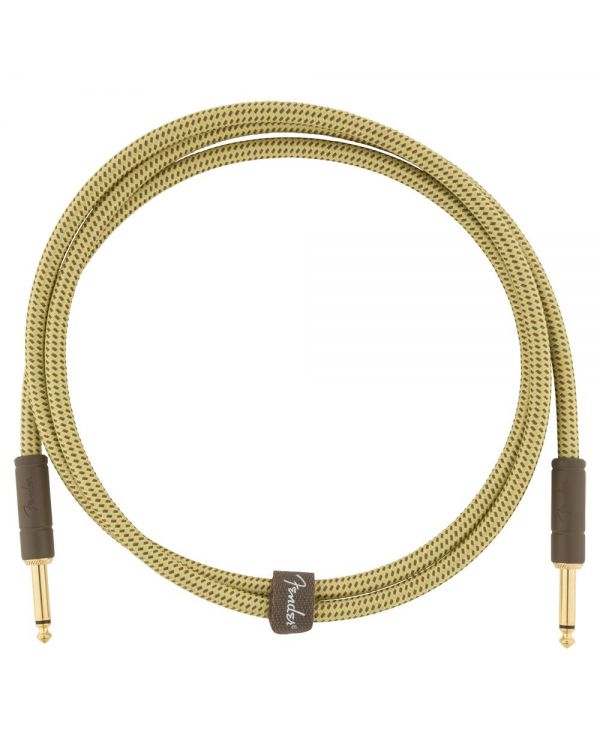 Fender Deluxe Series Instruments Cable Straight 5ft, Tweed
