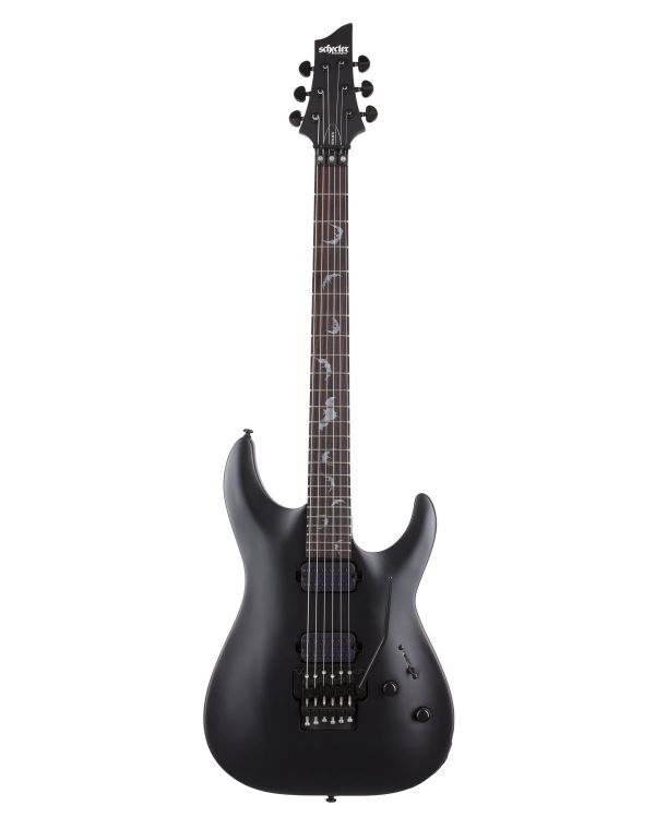 Schecter Damien-6 FR Electric Guitar, Satin Black