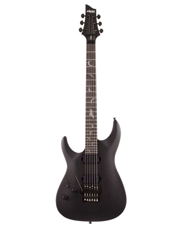 Schecter Damien-6 FR LH Electric Guitar, Satin Black