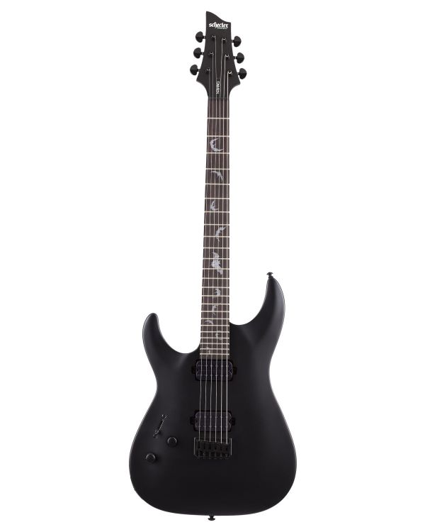 Schecter Damien-6 LH Electric Guitar, Satin Black