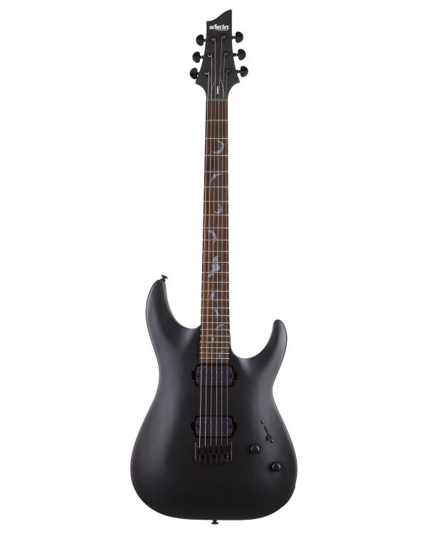 Schecter Damien-6 Electric Guitar, Satin Black