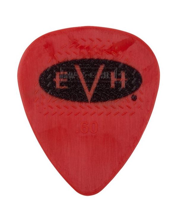 EVH Signature Picks, Red/Black 6 Pack, .60 mm