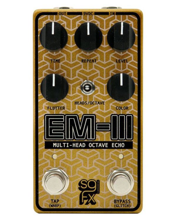SolidGoldFX EM-III Multi-Head Tape-Style Delay Pedal