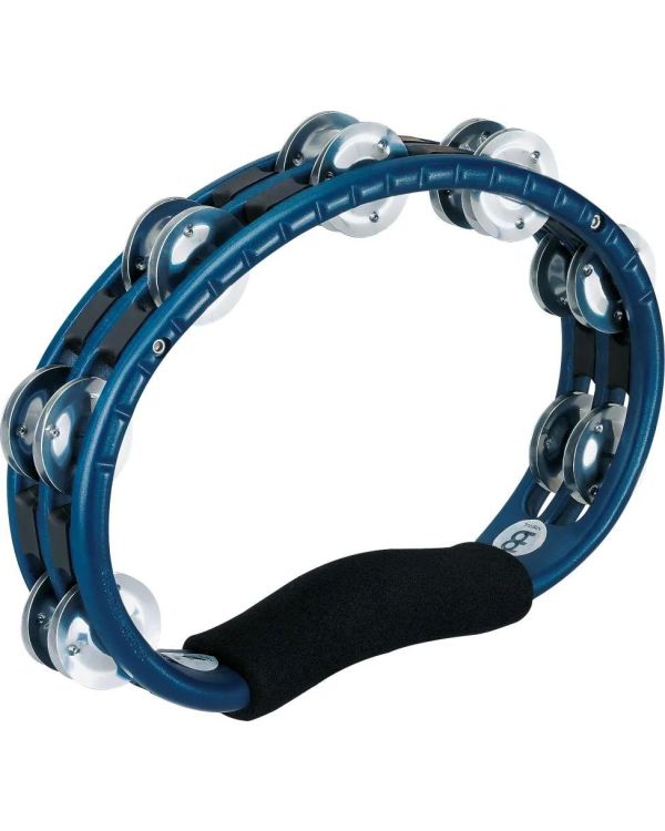 Meinl Traditional ABS Tambourine with Steel Jingles, Blue