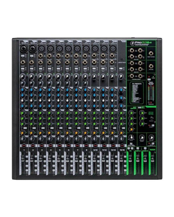 Mackie ProFX16v3 16-Channel Analog Mixer with USB