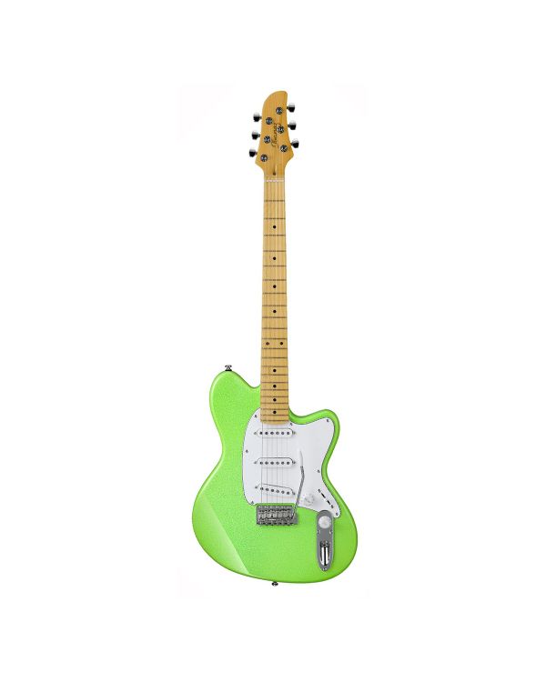 Ibanez YY10 Yvette Young, Slime Green Sparkle