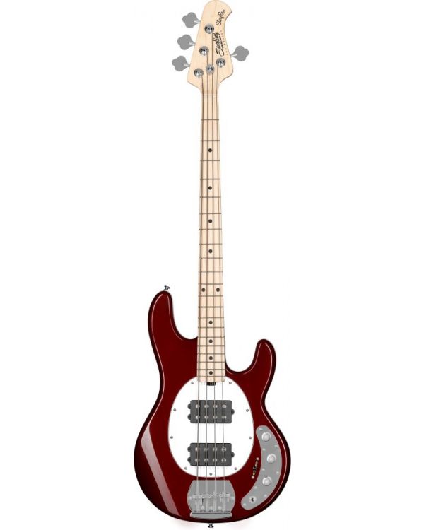 Sterling By Music Man StingRay Ray4HH Bass Candy Apple Red