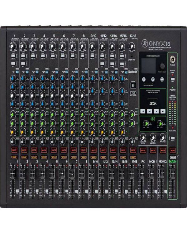 Mackie ONYX 16 16-Channel Analogue Mixer with Multi-Track USB