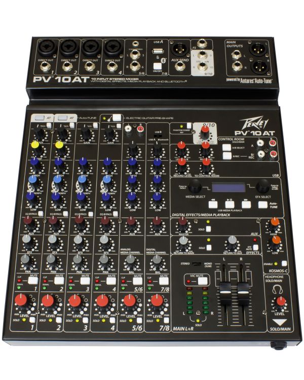 Peavey PV 10AT Compact 10 Channel Mixer 