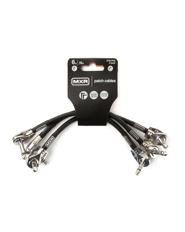 MXR Cable Patch Cable 6 Inch - 3 Pack