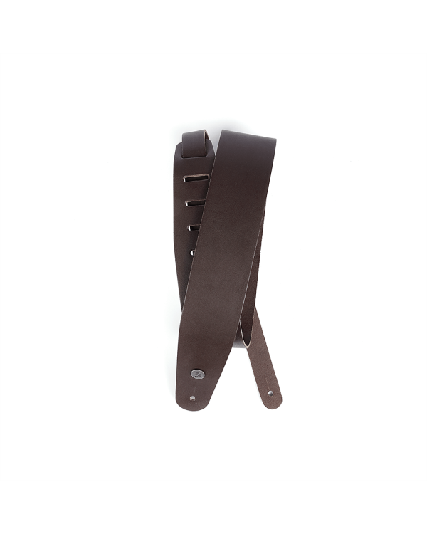 D'addario Deluxe Leather Strap Brown