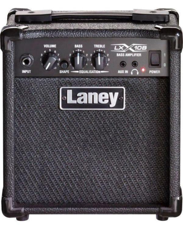 Laney LX10B 10 Watt Bass Combo Amp, Black