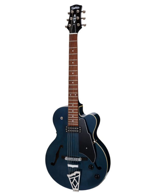 VOX Giulietta Archtop Guitar With AEROS-D System Trans Blue