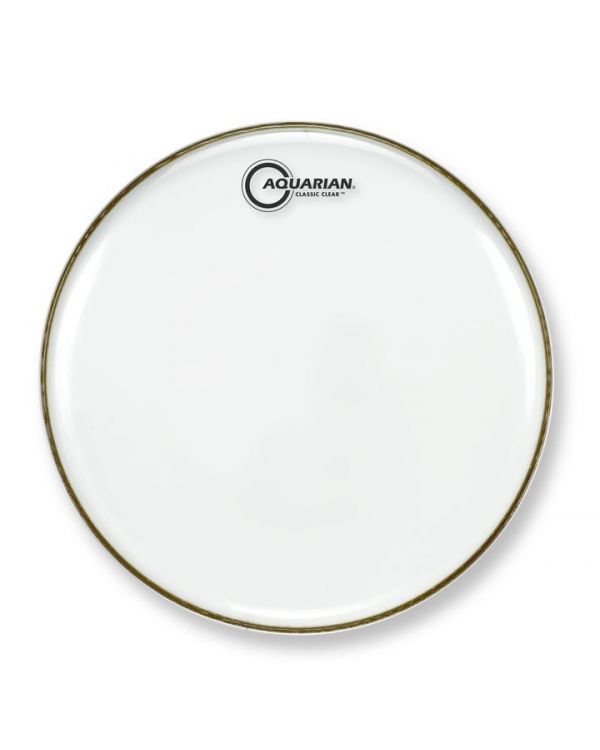 Aquarian 13" Classic Clear Snare Resonant Drumhead